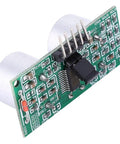 Pro Grade Ultrasonic Distance Sensor Module For Arduino With Temperature Compensation, 2 To 450 Cm Range, Level And UART Output, Wide 2.4 To 5.5V DC Power, Industrial Grade showing circuit board and components