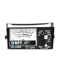 Inline 2000 Watt SWR and Modulation Meter For Mobile CB Ham Radios With Mounting Bracket Pro Grade Test Center front view