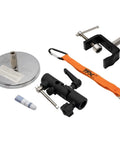 60 Inch Fire Rated Umbrella With Magnetic Base Kit HD Clamp For Rooftop Work NFPA 701 Fabric Includes Umbrella Adjustable Magnetic Base