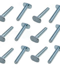 T Track Bolts 1/4-20 Threaded T Slot Bolts for Woodworking Fixtures, 1-1/2 Inch Long, set of 12 galvanized steel bolts