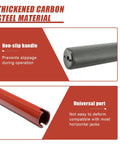 Beefy Heavy Duty Horizontal Hydraulic Jack Handle For Floor Jacks 2-3 Ton With Anti-Slip Grip, rugged carbon steel material