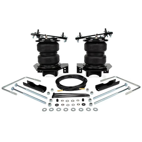LoadLifter 5000 Ultimate Air Spring Kit With WirelessOne 2nd Gen Air Compressor System EZ Mount For 2020 2021 2022 F250 F350 Super Duty SRW 4WD Single Path Control Heavy Duty Load Leveling And Haul Boost components