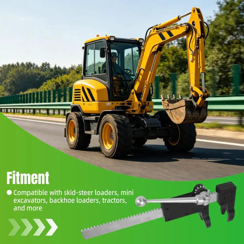 Pro Grade Hydraulic Coupling Tool Built Like A Tank For Quick Disconnect Swaps On Stubborn Lines Featuring A Rock Solid 13/8 Inch Fork Spread For No Sweat Repairs on mini excavator.