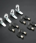 Drawer Tubular Cam Lock Set For Doors, Mailboxes, And Cupboards With Locking Plate, Heavy Duty Furniture Hardware keys view