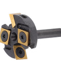 Versatile WALFRONT Slab Flattener Router Bit For Hardwood And Plywood With 1/4 Inch Shank And 1 3/8 Inch Cutting Diameter shown