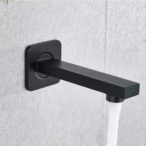 UMJIGF Led Digital Display Shower System Wall Mounted Concealed Shower Faucet Set Multifunction Matte Black Shower Tub Spout