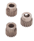 RC Pinion Gear Set 48P 5mm Shaft Hardened Aluminum 7075 Aviation Grade With 15T 16T 17T 18T 19T For 1 By 10 Scale RC Cars
