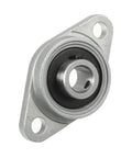 8Pcs Heavy Duty Pillow Block Bearings 8mm Bore Zinc Alloy Housing Rhombic Flange Self Aligning Industrial Equipment Parts Pro Build Quality Works For Motor Machinery Loads Reliable Daily Grind Support System Shop Setup Looks Rad Smooth Forever, flange bearing