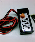 Compact Pneumatic Manifold With Quarter Inch Ports PS341112BP For Air Tool Systems, high flow industrial grade, wiring shown