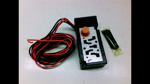 Compact Pneumatic Manifold With Quarter Inch Ports PS341112BP For Air Tool Systems, high flow industrial grade, wiring shown