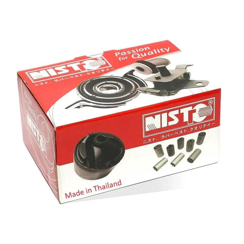Suspension Refresh Kit With Arm Bushing And Ball Joint For 2005 2014 Nissan Frontier D40 4x4 4WD box packaging with components shown