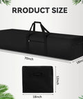 Extra Large 250 L Duffle Bag For Camping And Travel Waterproof Heavy Duty Storage Case dimensions 70 x 18 x 12 inches