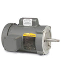 One Unit 0.75 HP Single-Phase Electric Motor 3,450 RPM 60 Hz 56J Frame 3424L Foot-Mount F1 TEFC Industrial AC