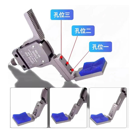 Go To Workhorse Fixture Cylinder With Four Claw Clamp And Sensor Switch Mechanical Arm Mini Gripper Finger Water Spout Clip AHVG35