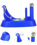 Sky-blue brass Pendulum Demonstration Kit for Classroom Science in Middle School, hands-on physics lab tool.