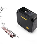 Hands Free Embedded Fixed Mount Barcode Scanner For Auto Scan And Real Time Data Capture, image of scanner with numbers and barcode.