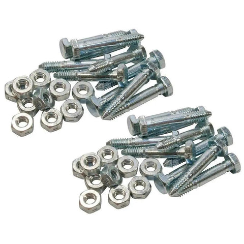 Rock Solid Heavy Duty Shear Pins With Nuts Set Of Twenty 1716X14 Parts Perfect For John Deere 524D 724D 826D 1332D Mowers Workhorse Grade Build For Yard Jobs And Daily Grind No Nonsense