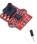 SW-520D Vibration Sensor 20 Pack Dope Tilt Ball Switches For DIY Electronics Projects Metal Ball Vibration Detectors For Makers Alarms And Prototyping Under 12V From Minus 20 C To 70 C Compact 5mm By 24mm red PCB vibration sensor module with SW-520D switch