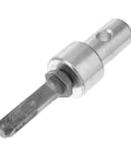 Earth Auger Drill Bit Adapter Converter For Electric Hammer Drill, heavy-duty metal, DIY screwdriver bit socket, gardening connector.