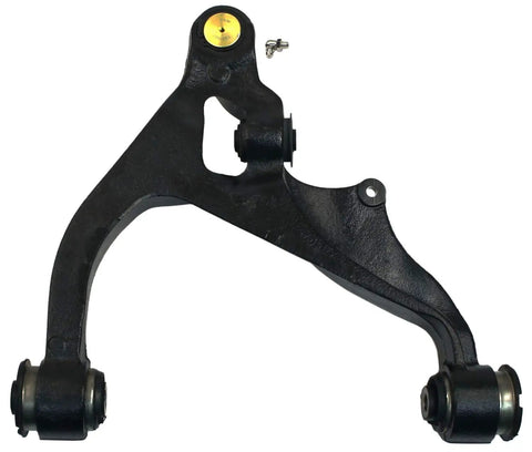 RK641504 Front Left Lower Suspension Control Arm With Ball Joint Assembly For Ram 1500 Drop In Replacement Keeps Wheel Alignment Tight Fits 2006 2008 Dodge Ram 1500 2009 2010 Ram 1500 And 2011 2018 Ram 1500 Classic black steel arm