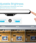 Must Have Rechargeable Touch Light Bar With 3W LED, 2000mAh Battery, demonstrating dimmable brightness and memory setting.