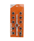 The Ultimate 11 Piece Tap And Die Set For Garage Hacks And Workshop Wizardry. Crafted From High Grade Tool Steel, This Precision Threading Kit Makes Taping Easy Without Breaking Your Hands Or Budget.