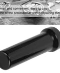 Pro Grade Watch Crystal Removing Air Pump with Five Nozzles shown on workshop table, compact black handle design