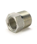 Close-up of a brass NPT male hose fitting from the 100 Pcs 5N-02-04 NPT Male And Female Hose Fittings Kit For Quick Connects