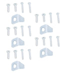 Stainless Steel Screen Door Closer Sheets Kit With 5PCS And 20 Replacement Pins For 40201 And Universal Compatibility