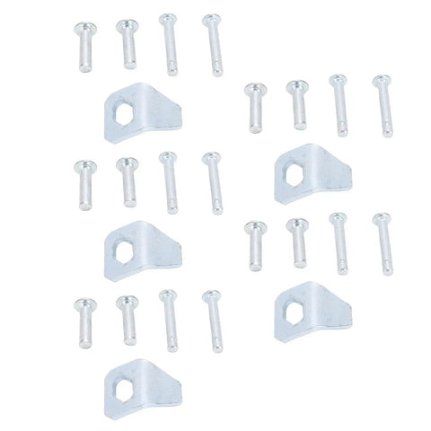 Stainless Steel Screen Door Closer Sheets Kit With 5PCS And 20 Replacement Pins For 40201 And Universal Compatibility