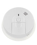 Hardwire Smoke Detector With Nine Volt Battery Backup And No Drama Front Load Door For Straight Swap Install Hush Switch and Heavy Duty Rotating Base
