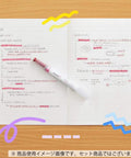 Pastel Highlighter Set With Two Tone Chisel Tips For Journals Planners And Notes No Bleed Quick Dry Bible Markers in use on paper