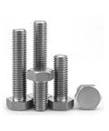 Hardcore Pure Titanium Hexagon Bolts And Outer Hex Screws M10 X 35 Millimeter displayed from various angles, showcasing metal materials.
