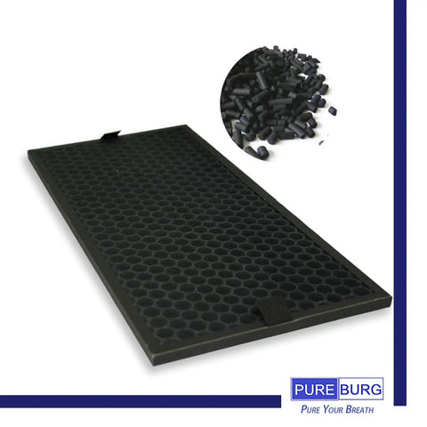Replacement HEPA Filter Kit With Activated Carbon For Rowenta Intense Pure Air XL PU60XX Series Air Purifiers PU6010