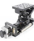 Motorized Rotary Positioning Stage With Vertical Travel For Lab Optical Instrumentation, Lab Grade High Precision Electric Platform