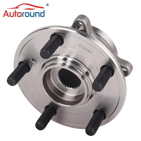 Front Wheel Hub And Bearing Assembly For Honda Odyssey 2011-2017, 5 Lug With ABS, 152mm Flange Diameter, top view