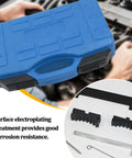 Top Shelf Car Timing Tool Kit With Hardcore Grip Camshaft Holding Belt And Shop Tested Timing Locking Kit For Auto Camshaft Tensioning and Dead Center Alignment Compatible With 16V 1.4 1.6 1.8 En6340 Km6340 Blue, blue carrying case, tools included.