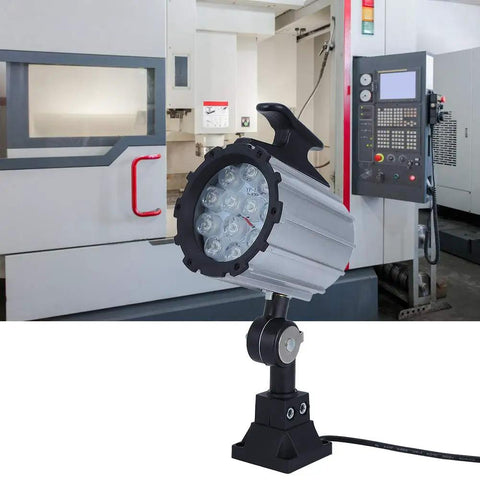 Heavy Duty 12W 24V Waterproof Led Shop Light Delivers Killer Flicker Free Glow And Rugged Aluminum Build Ideal For CNC mills
