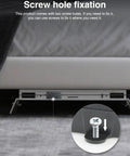 Close-up of screw hole fixation for 29V 2A Standing Desk Power Cord And 58W Switching Power Supply for adjustable furniture.