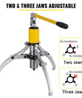 Heavy Duty 15 Ton Hydraulic Gear Puller And Bearing Extractor Tool with adjustable 2 and 3 jaw setup