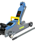 2.5 Ton Heavy Duty Hydraulic Floor Jack With Low Profile Design, Built Tough, Portable Handle, Reflective Tape, Trolley Jack