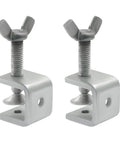 Stainless Steel C Clamp Tiger Clamp Set Two Pack 20mm Wide Jaws for woodworking, welding, DIY projects, durable, corrosion resistant