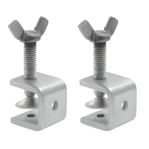 Stainless Steel C Clamp Tiger Clamp Set Two Pack 20mm Wide Jaws for woodworking, welding, DIY projects, durable, corrosion resistant
