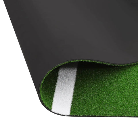 Baseball Hitting Mat 9.8 By 4.9 Feet Pro Grade Durable Batting Cage Turf with white lines and roll-up design