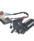 Left Driver Side Headlight Motor Assembly Replacement For Chevrolet Corvette C5 2000 To 2004 5.7L V8 with wiring harness.