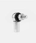 Heavy Duty 4Pcs Angle Linkage Ball Joint Kit With Spring Clip Dust Seal For CS DIN 71802 Gear Linkage Replacements M6 RH angled steel joint