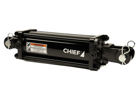 Top Shelf Tie Rod Hydraulic Cylinder 3000 Psi Double Acting 4 Inch Bore 4 Inch Stroke With 1 And Half Inch Rod And Sae Ports Built Like A Tank For Daily Grinds And Rock Solid Performance