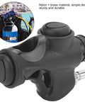 BCD Inflator Valve For Dive Gear Low Pressure Mini K Shape 3/4 Inch Hose Adapter, nylon and brass, compact valve for divers