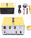 Pro Grade Pulse Spot Welder 600W Welding Machine for Jewelry Making with accessories and gold ring