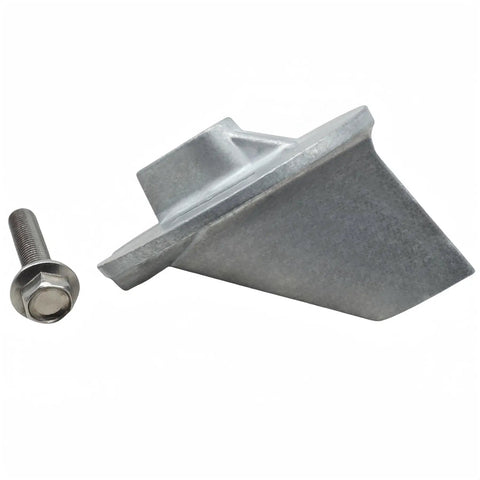 Trim Tab Anode For Yamaha Outboard 115 225 HP Two And Four Stroke Motors Zinc Replacement 6E5-45371-01